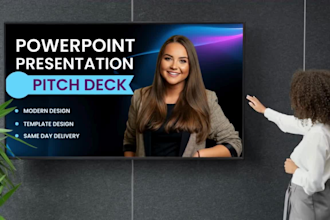 redesign power point presentation pitch deck ppt google slides powerpoint design