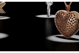 do 3d jewelry retouch, jewelry cad rendering 3d jewelry model jewelry cad design