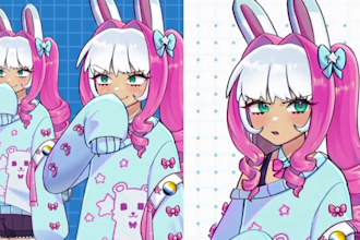 design live 2d vtuber model 2d anime vtuber model live 2d vtuber commission