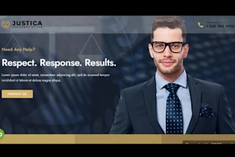 build notary website lawyer website notary landing page attorney lawfirm website