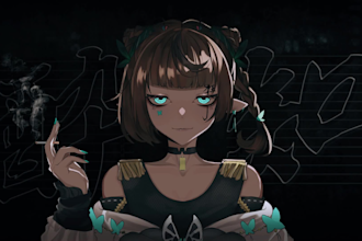 draw your character for cover song