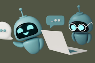 develop custom ai chatbot for your website ai saas or ai software with voiceflow