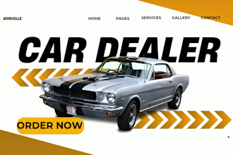 build car rental website car dealership car booking limo website car marketing
