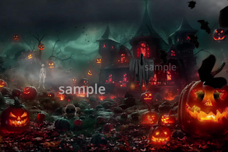 halloween 4k video custom