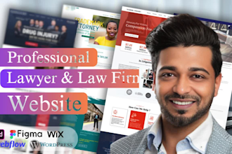 build a professional website for a lawyer or law firm