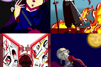 make character portraits, fanart and manga pages