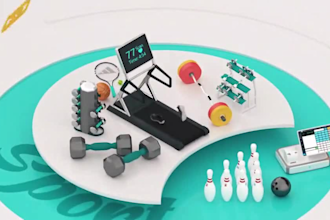 create custom 2d and 3d isometric explainer video animation 3d explainer video