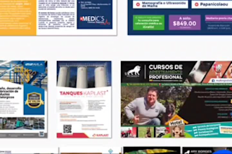design a professional brochure for your brand