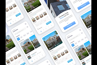 design UI UX design for mobile app using figma, website UI UX design