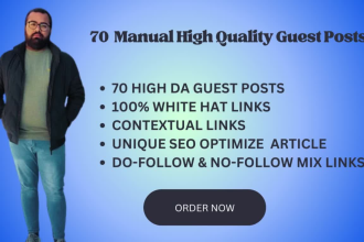 publish 200 guest post on 90 da google approved sites