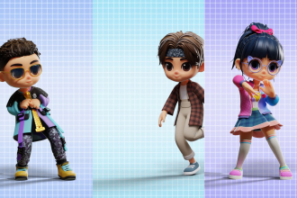 create 3d model character and avatar for animation and games