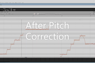 pitch correct and tune your vocals using melodyne