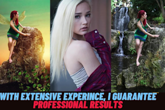do product photo retouching image editing and photo manipulation