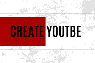 create and setup professional youtube channel with logo, banner and intro