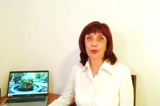 be your video spokesperson in english, ukrainian or  russian