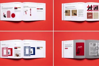 create business brand style guidelines brandbook branding identity brand book