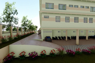 do exterior architectural photo realistic visualization with lumion and 3ds max