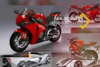 do 3d modeling ,amzon products renderings and listings