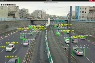 do face recognition, object detection tracking counting classification