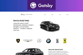 react, next js,gatsby js website design