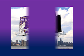 create eye catching billboard , signage design
