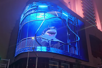 create billboard animation 3d product animation 3d cgi animation 3d anamorphic