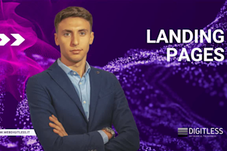 create landing page with wordpress