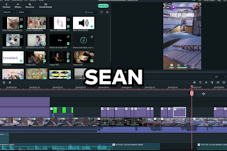 video editing of shorts tiktoks cplis of streams