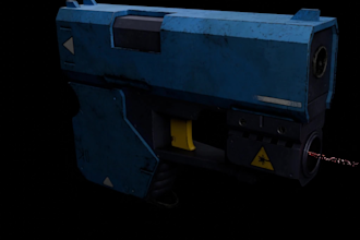 model optimized 3d game props for unity, unreal, or VR
