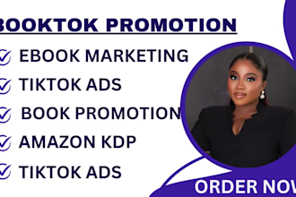 do booktok promotion ebook marketing tiktok booktok bookrank kdp ads