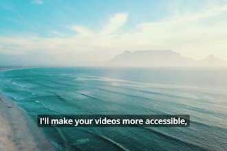 make high quality subtitles and captions for your videos