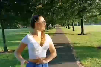 dance for 15secs tiktok video, salsa or bachata solo