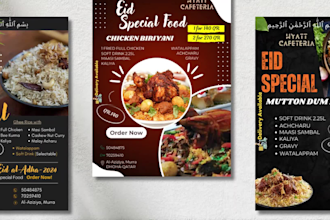 design all type of canva flyers and posters