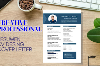 diseñaré curriculum vitae único, cv o carta de presentacion