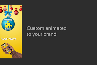 custom animate html5 google banner