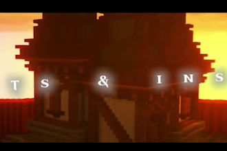 make professional cinematic short minecraft video, trailer for youtube