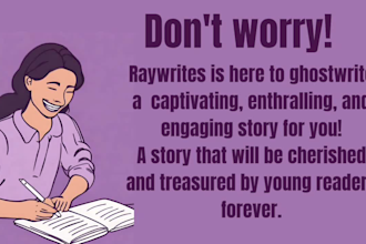 ghostwrite children stories, short stories, and story book