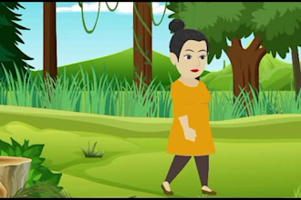 create 2d animated stories for kids