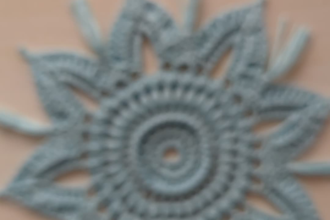make a crochet doily, nina doily