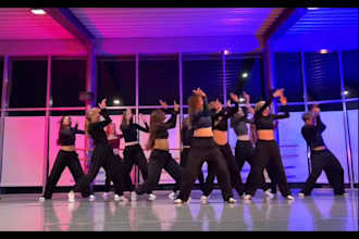 create afrobeat dance, group dance  hip hop dance to  songs