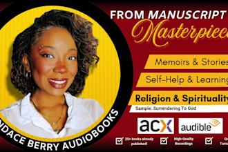 narrate your nonfiction audiobook for acx with authority and depth