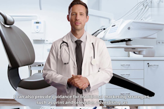 create a captivating ai medical spokesperson video
