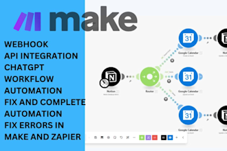 automate your workflow using make com, make crm integration automation made com