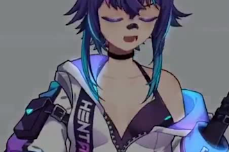 draw and rig female or male live2d model, 2d vtuber model, anime style, pngtuber
