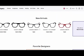 design luxury eyewear shopify store sunglasses fashion store eyeglasses website