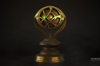 creat a 3d model of a prop or object