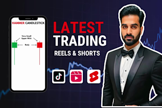 provide crypto, forex, and trading tiktok videos, shorts, instagram reels