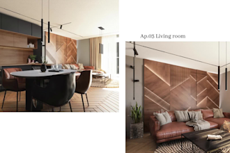 make interior project,  floor plans and visualizations