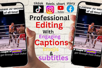 add subtitles or captions in instagram reels, youtube shorts, and tiktok video