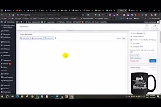 do product SEO by yoast woocommerce and upload products